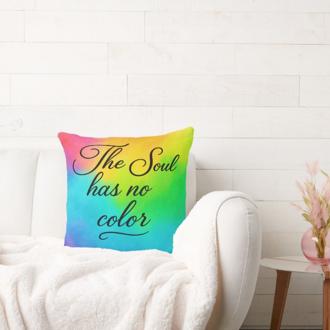 'The Poetic Quote Collection' Throw Pillow Kussen (Bank)