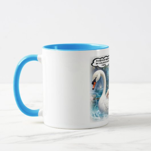 The Poetic Swan Rider Mug Mok (Links)