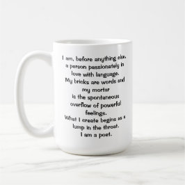 The Poet's Creed Mug Koffiemok