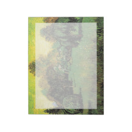 The Poet's Garden by Vincent van Gogh. Notitieblok