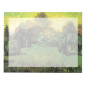The Poet's Garden by Vincent van Gogh. Notitieblok (Voorkant)