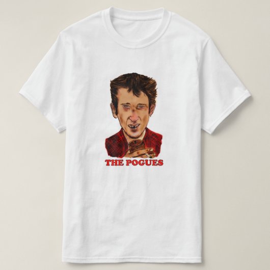 THE POGUES T-SHIRT (Design voorkant)