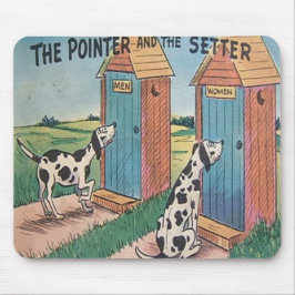 The Pointer en The Setter - Mousepad... Muismat