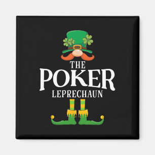 The Poker Leprechaun St Patricks Day Memory Matchi Magneet