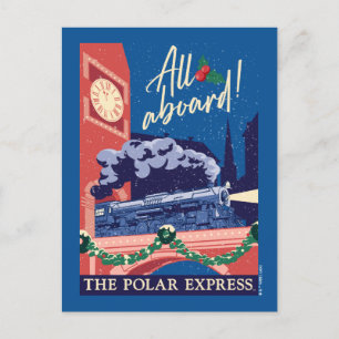 The Polar Express - Allemaal instappen! Feestdagenkaart