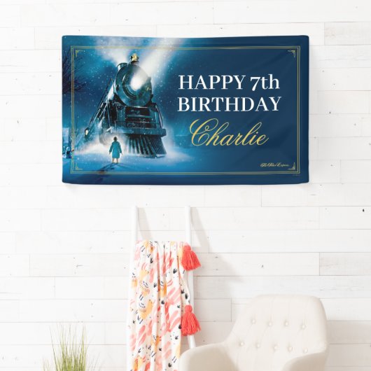 The Polar Express Pajama Slumber Party Banner (Insitu)