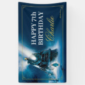 The Polar Express Pajama Slumber Party Banner (Verticaal)