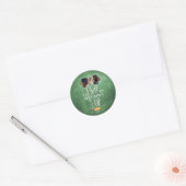 The Polar Express | "The Bell Still Rings For Me" Ronde Sticker (Envelop)