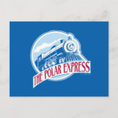 The Polar Express | Treinbadge Feestdagenkaart (Voorkant)