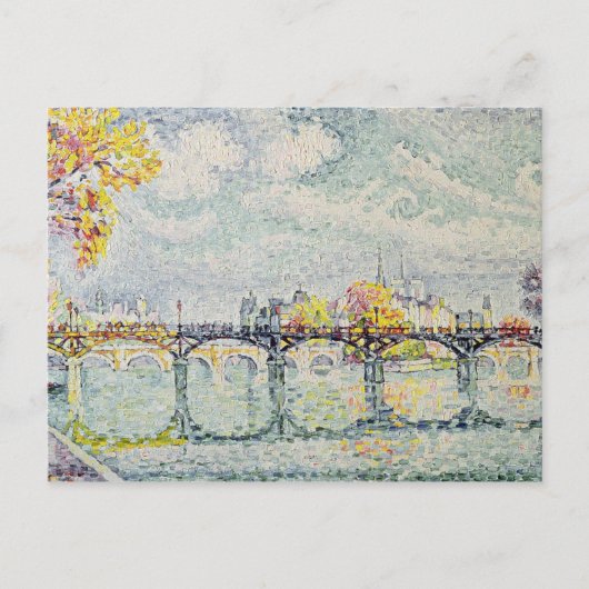 The Pont des Arts, 1928 Briefkaart (Voorkant)
