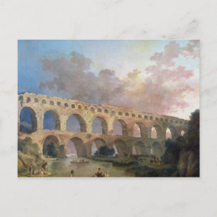 The Pont du Gard, Nimes, c.1786 Briefkaart