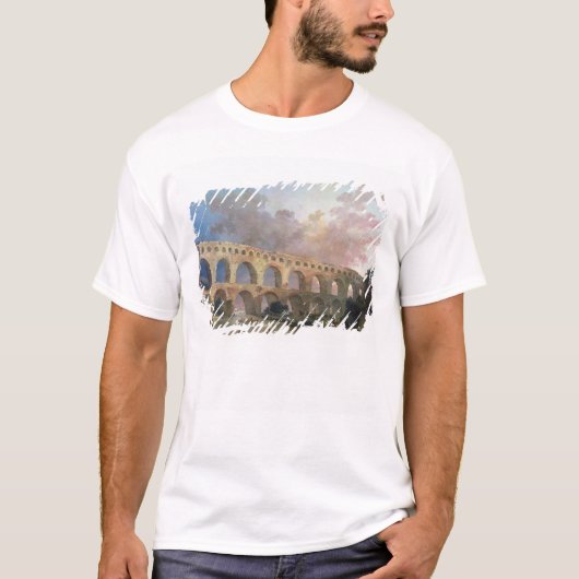 The Pont du Gard, Nimes, c.1786 T-shirt (Voorkant)