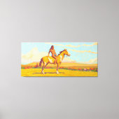 The Pony Boy, 1920 van Maynard Dixon Canvas Afdruk (Voorkant)