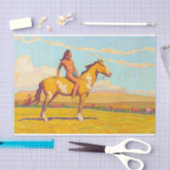 The Pony Boy, 1920 van Maynard Dixon Tissuepapier (Craft)