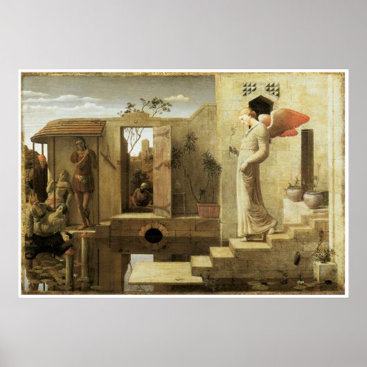 The Pool of Bethesda, 1876-77, Robert Bateman Poster (Voorkant)