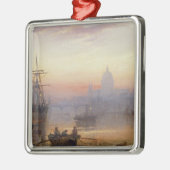 The Pool of London op Sundown, 1876 Metalen Ornament (Links)