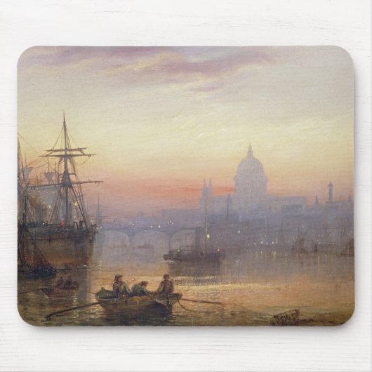 The Pool of London op Sundown, 1876 Muismat (Voorkant)