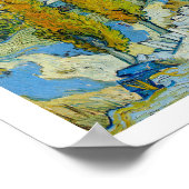 The Poplars at Saint Remy 1889 by Vincent van Gogh Poster (Hoek)