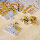 The Poplars at Saint-Rémy, Van Gogh Legpuzzel (Zijkant)