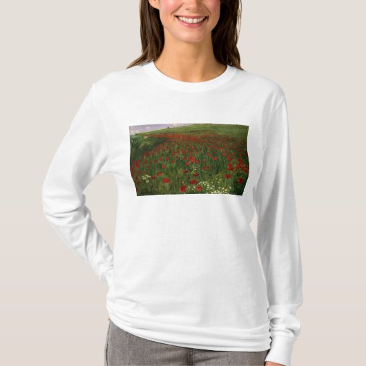 The Poppy Field, 1896 T-shirt (Voorkant)