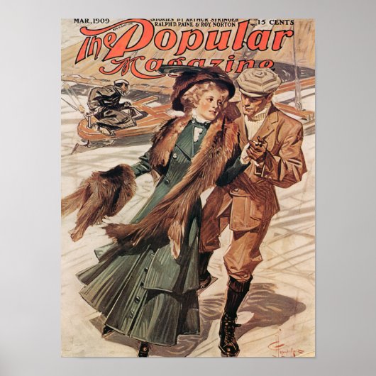 The Popular Magazine cover, 1909 by Leyendecker Poster (Voorkant)