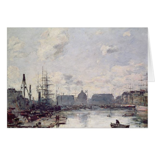 The Port of Trade, Le Havre, 1892 (Voorkant Horizontaal)