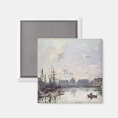 The Port of Trade, Le Havre, 1892 Magneet (Voorkant / Achterkant)