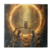 The Portal Between Trees Tegeltje (Voorkant)