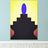 The Portal  Canvas Afdruk (Insitu (Houten vloer))