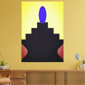 The Portal Canvas Afdruk (Insitu (Woonkamer))