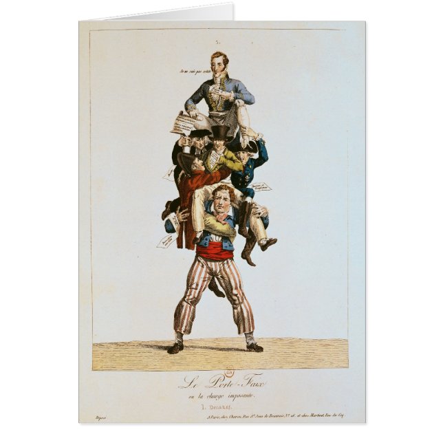 The Porter of, The Imposing Burden, c.1820 (Voorkant)