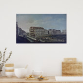 The Post Kantoor in Potsdam, 1784 Poster (Keuken)