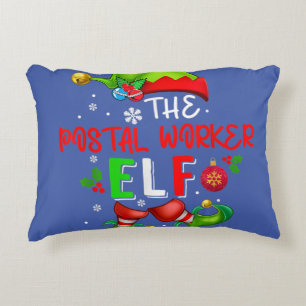 The Postal Worker Elf Kerstmis Elf Costume Lover Accent Kussen