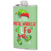 The Postal Worker Elf Kerstmis Elf Costume Lover Heupfles (Links)