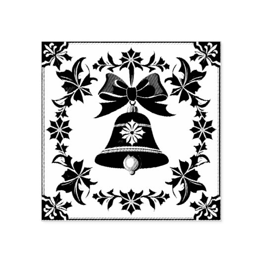 The Postman and the Christmas Bell Rubberstempel (Afrduk)