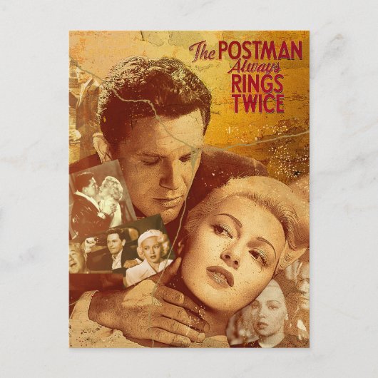 The Postman & Cora Smith Briefkaart (Voorkant)