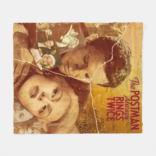 The Postman & Cora Smith Fleece Deken (Voorkant (Horizontaal))