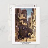 The Postman in Rosenthal by Carl spitzweg Briefkaart (Voorkant / Achterkant)