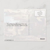 The Postman in Rosenthal by Carl spitzweg Briefkaart (Achterkant)