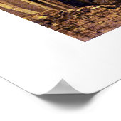 The Postman in Rosenthal by Carl spitzweg Poster (Hoek)