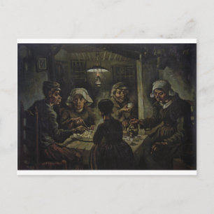 The Potato Eaters - Vincent Van Gogh (1885) Briefkaart