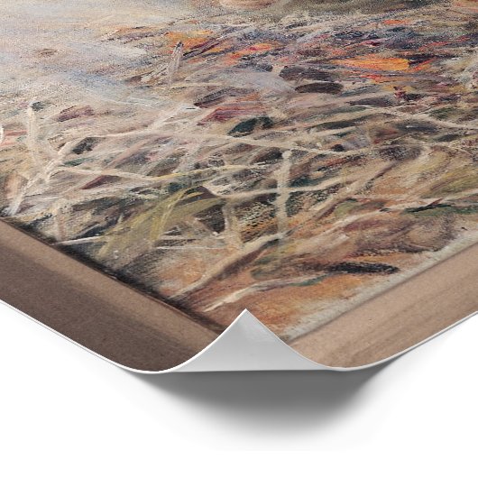 The Potato Gatherers, 1898 Poster (Hoek)