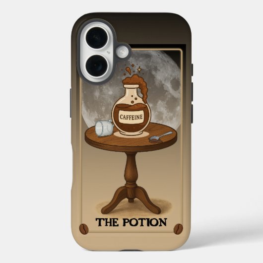 The Potion Tarot Card Phone Case (Achterkant)