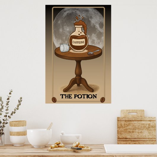 The Potion Tarot Card Poster (Keuken)