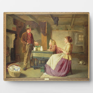 The Potter, 1876 (olie op canvas) Fotoplaat
