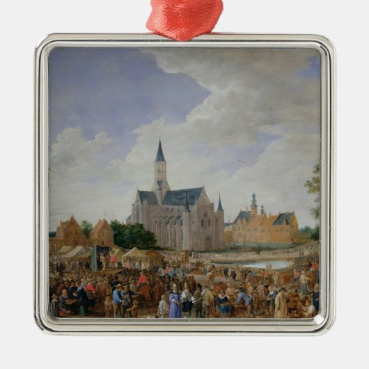 The Potters' Fair in Gent Metalen Ornament (Voorkant)