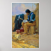 The Pottery Maker van Gerald Cassidy Poster (Voorkant)