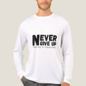 The Power of Persistence Tri-Blend Shirt (Voorkant volledig)