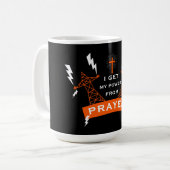 The Power Of Prayer Koffiemok (Voorkant links)