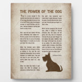 The Power of the Dog Poem - Rudyard Kipling  Fotoplaat (Voorkant)
